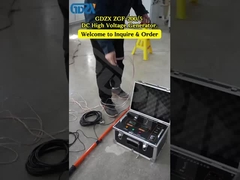 ชุดทดสอบแรงดันไฟฟ้ากระแสตรงขนาดกะทัดรัด, ความแม่นยำในการควบคุมอุปกรณ์ทดสอบอิเล็กทรอนิกส์ ≤1%