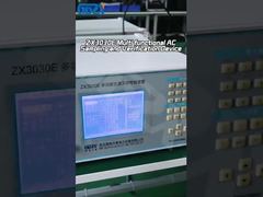 นําเสนอ ZX3030E จอจอ LCD ขนาดใหญ่ เครื่องปรับกําลังไฟฟ้า เครื่องวัดพลังงานหลายฟังก์ชัน สําหรับคุณ