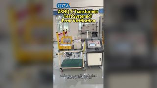 ระบบทดสอบหม้อแปลง ZXHQ-CPT ตรวจสอบข้อผิดพลาด