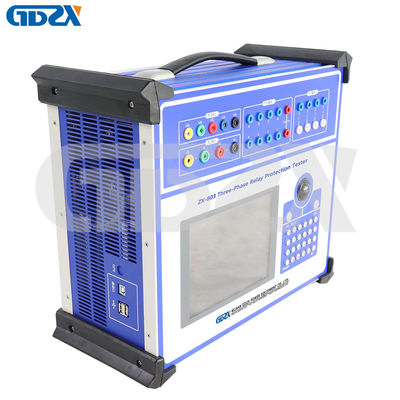 ZX-803 CE Certified Factory Direct Sale ZX-803 เครื่องทดสอบการป้องกันตัวเรเล่ของไมโครคอมพิวเตอร์พกพา