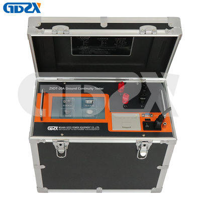 ZXDT-20A Anti Interference 20A เครื่องทดสอบความต่อเนื่องของพื้นดิน