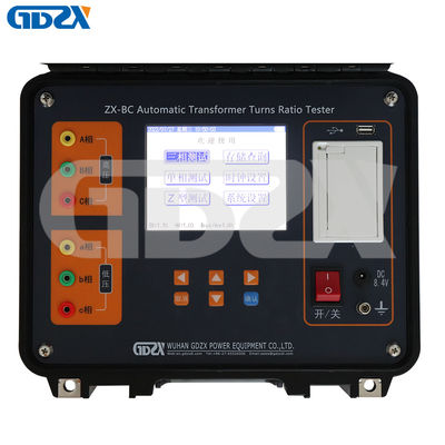 อุปกรณ์การทดสอบหม้อแปลงไฟฟ้าอัตโนมัติ ZX-BC / 1-10000 ช่วงเปลี่ยนเมตรทดสอบอัตราส่วน